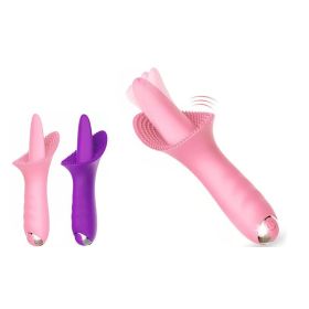 10 Freq Powerful Clitoral G spot Stimulator Tongue Vibrator Sex Toy (Option: Color)